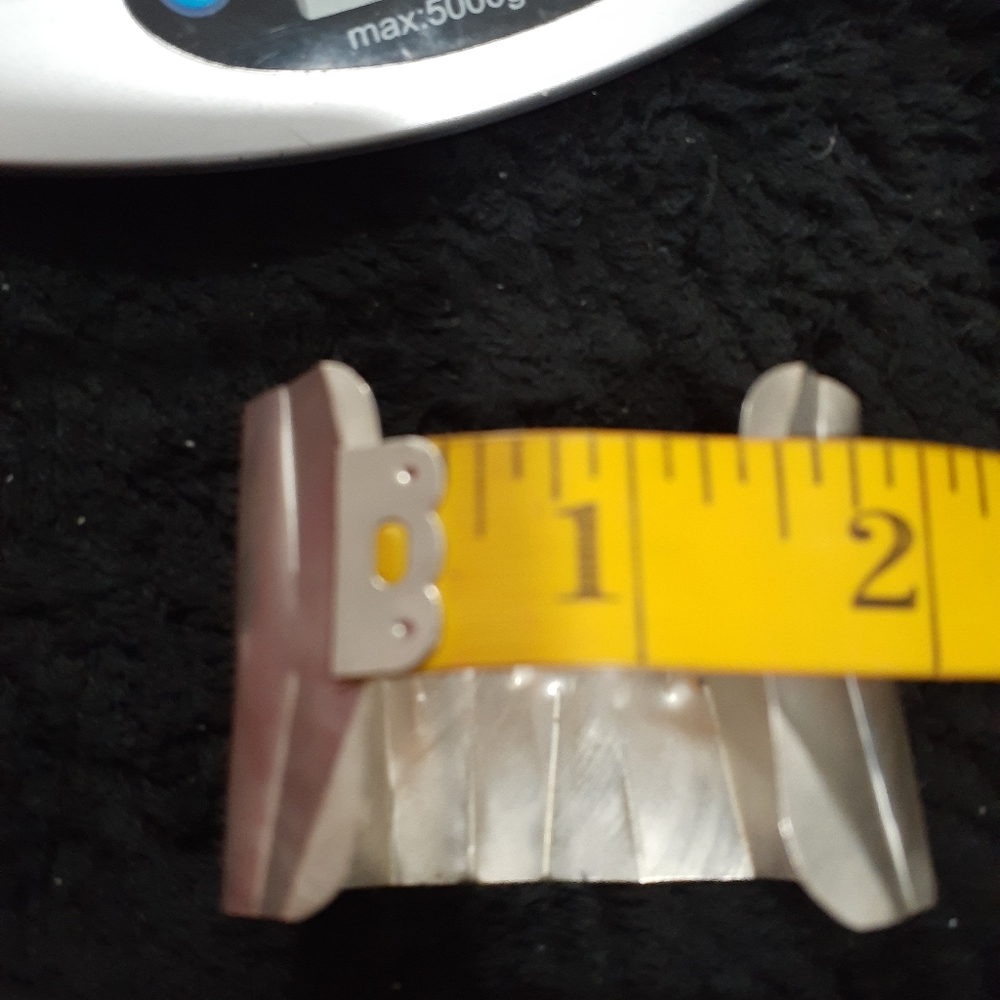 Sterling Silver Cuff Bangle 925 - image 4